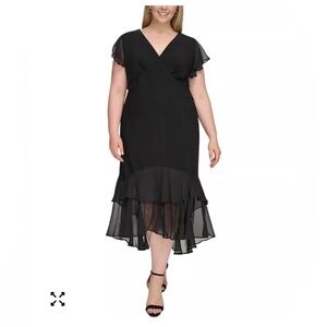 Elegant Black Women's Dress